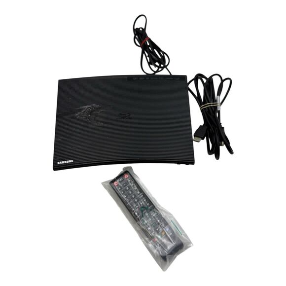 Samsung BD-JM57 Blu-ray Player with Wi-Fi Streaming W Remote HDMI Cable - Picture 1 of 4